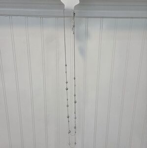 Elegant Silver Loft Beaded Necklace